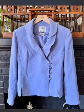 Le Suit Lavender Tailored Blazer